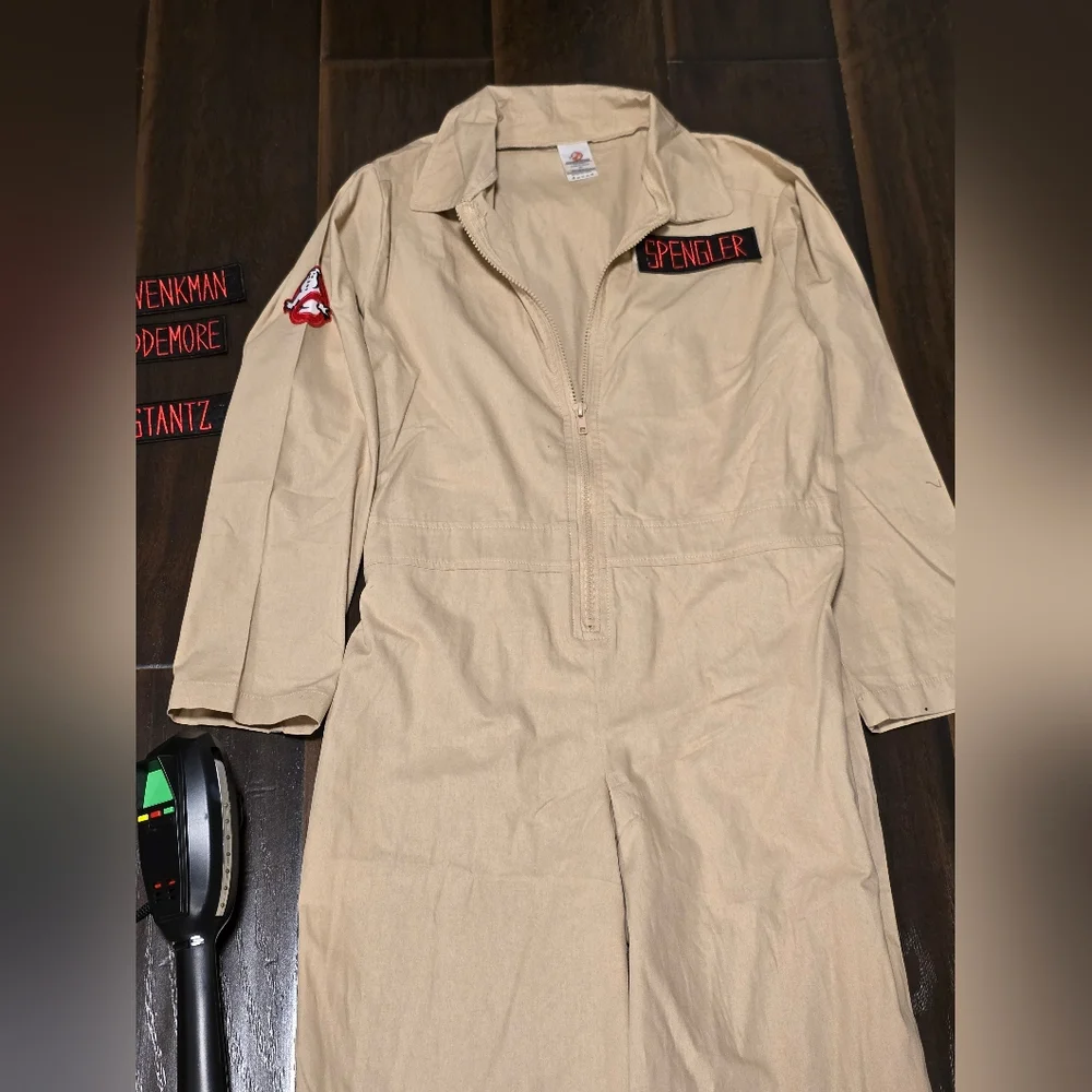 Kids deluxe Ghostbusters costume xl spengler venkman stantz zeddemore backpack